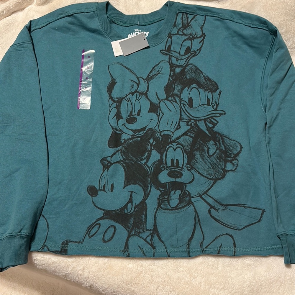 NWT Disney Mickey and Friends Sweatshirt